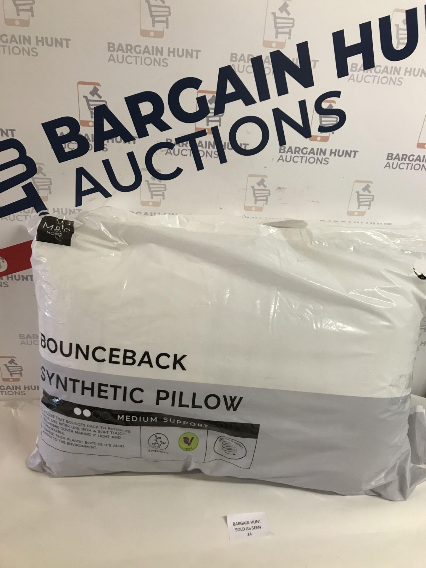 Bounceback Synthetic Pillow