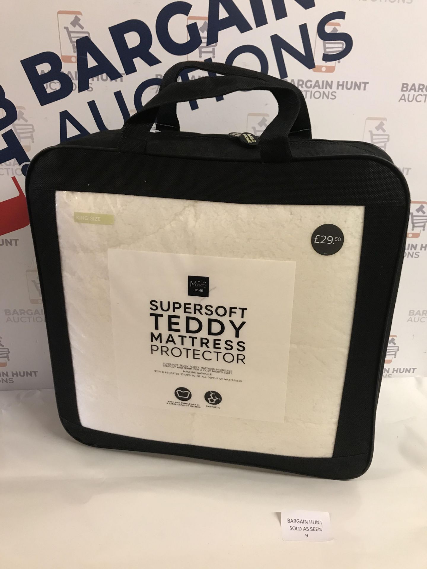 Supersoft Teddy Mattress Protector, King Size