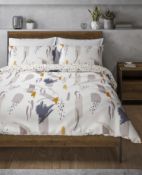 Cotton Rich Percale Olivia Bedding Set, King Size RRP £39.50