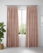 Luxury Velvet Pencil Pleat Curtains RRP £99