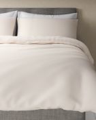 Cotton Percale Duvet Cover, Super King