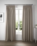 Thermal Pencil Pleat Blackout Curtains RRP £49.50