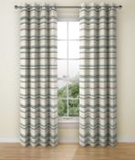 Chenille Triangle Eyelet Curtains RRP £149