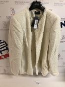 Tweed Textured Longline Blazer UK Size 20 RRP £89