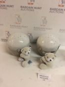 Chicco Next2 Stars Night Light Projector - Neutral, Set of 2