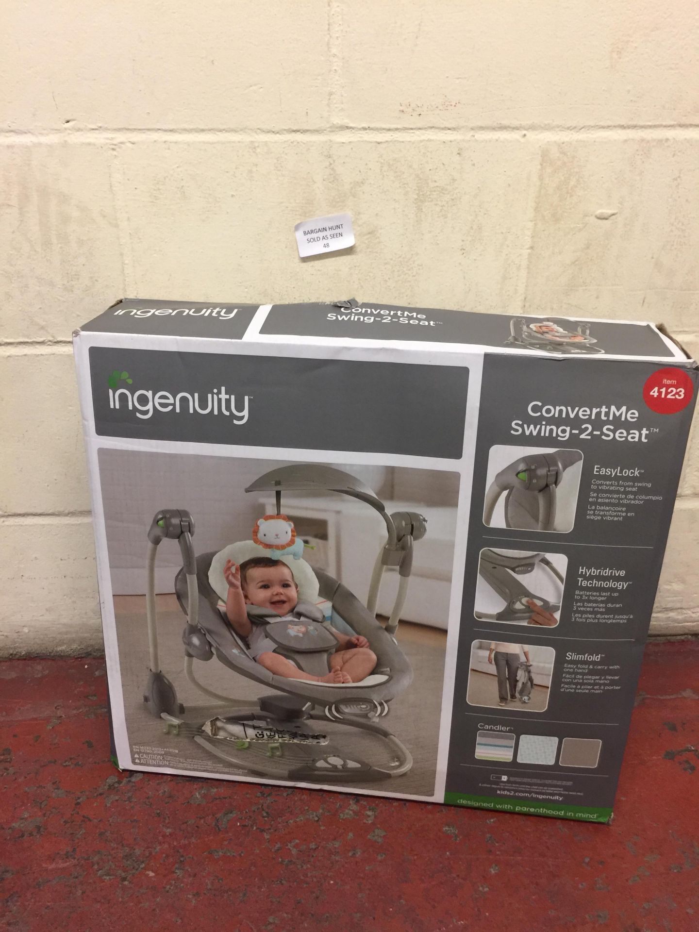Ingenuity, ConvertMe Swing 2 Seat Candler RRP £88.99