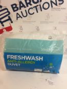 Brand New Snuggledown of Norway Freshwash Anti-Allergy 4.5 Tog Duvet, King RRP £80