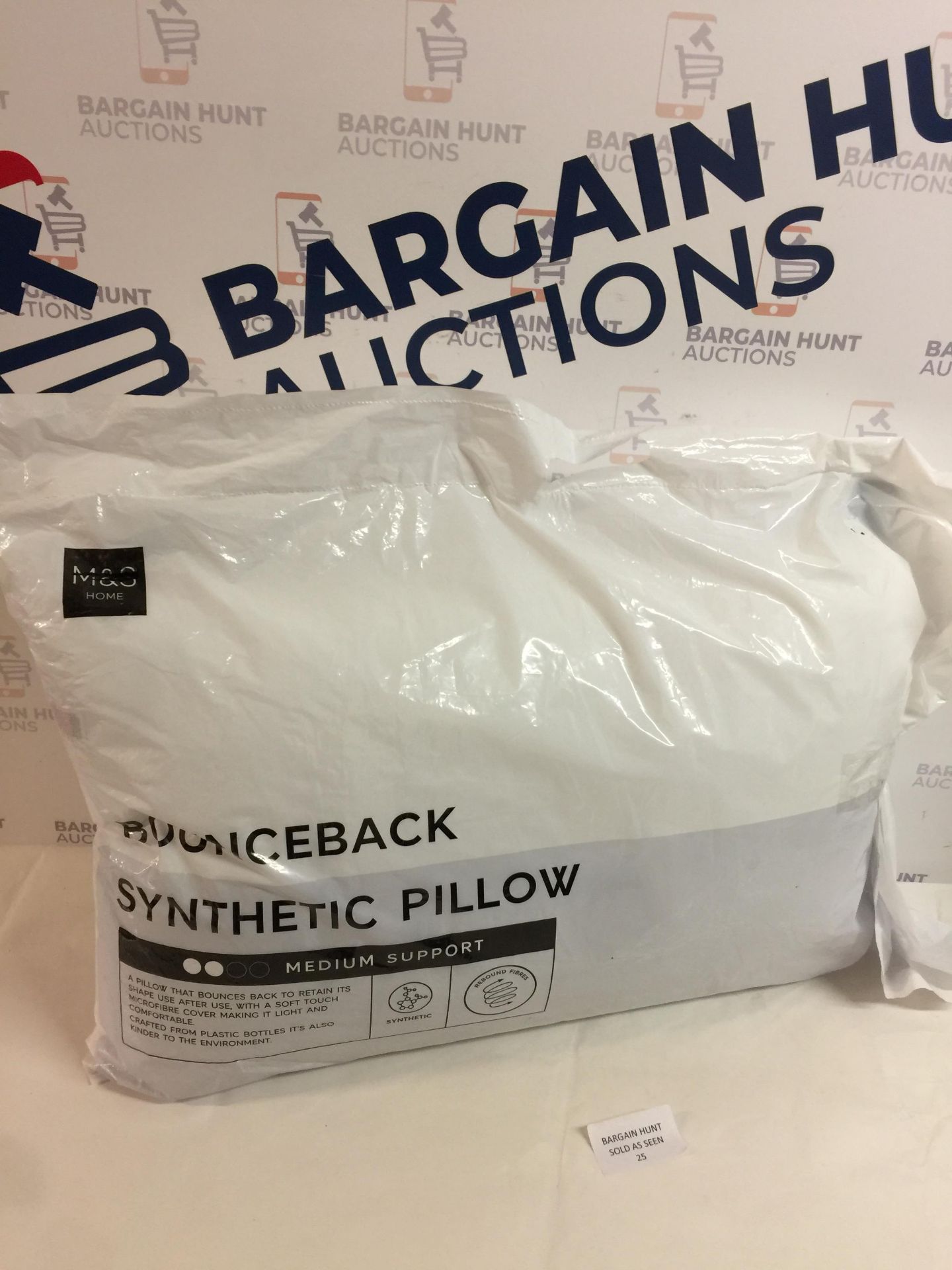 Bounceback Synthetic Pillow