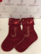 Alphabet Stocking, Set of 2 RRP £12.50 Each