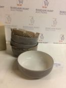 Set of 4 Tribeca Stoneware Bowls