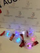 Set of 7 Lightup Colour Changing Decoration