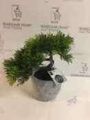Artifcial Tree Plant (cracked pot, see image)