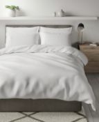 Cotton Mix Jacquard Bedding Set, King Size RRP £59