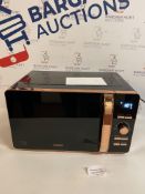 Tower Digital Solo Microwave, Black and Rose Gold RRP £89.99
