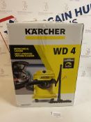 Karcher WD4 Wet & Dry Vacuum Cleaner (see image for box contents) RRP £99.99