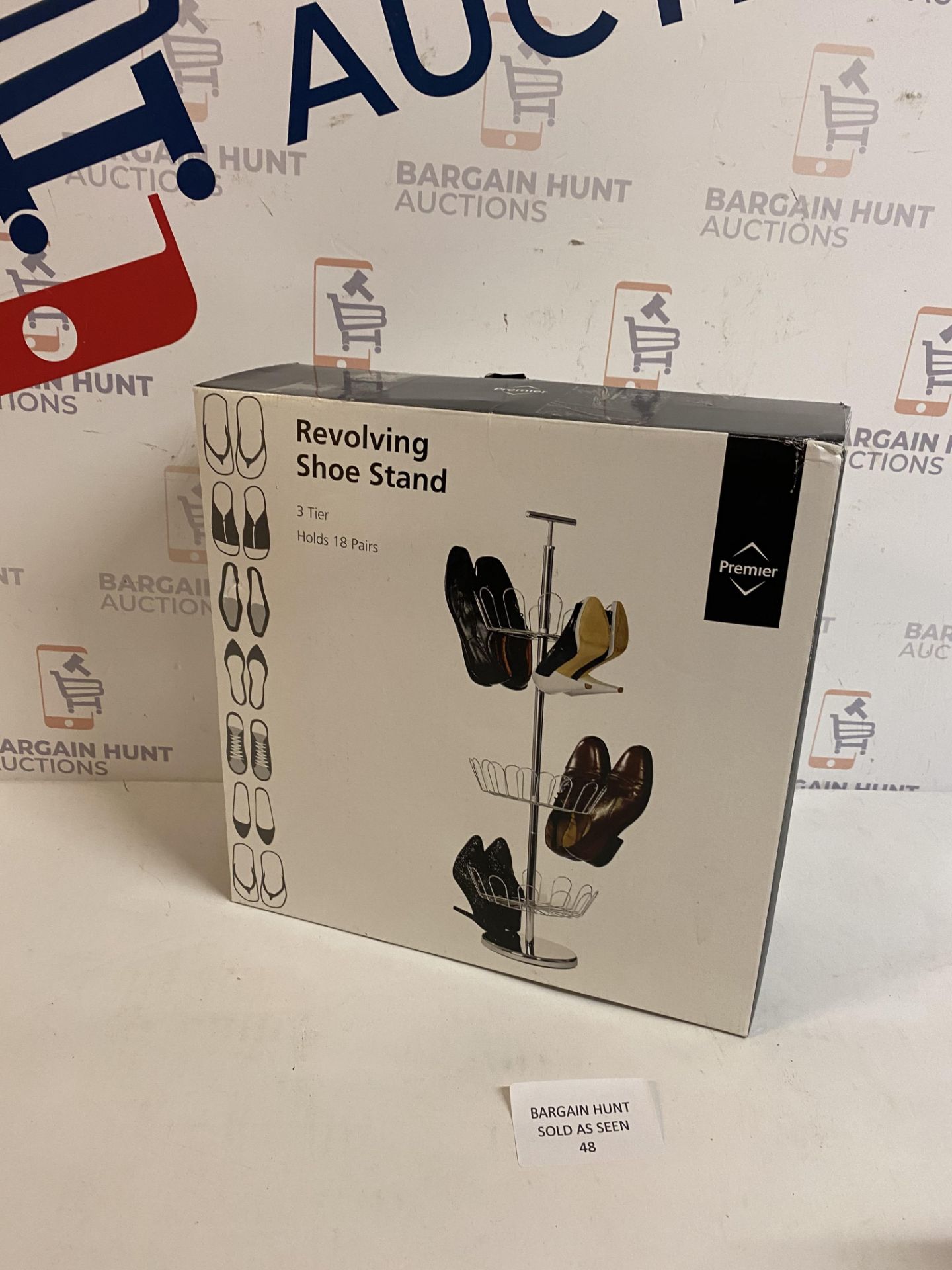 Premier Revolving Shoe Stand