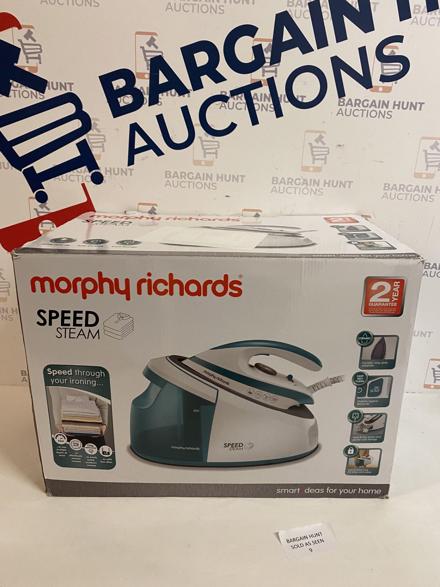 Morphy Richards 333203 Speed Steam Generator Iron, 3000 W RRP £69.99