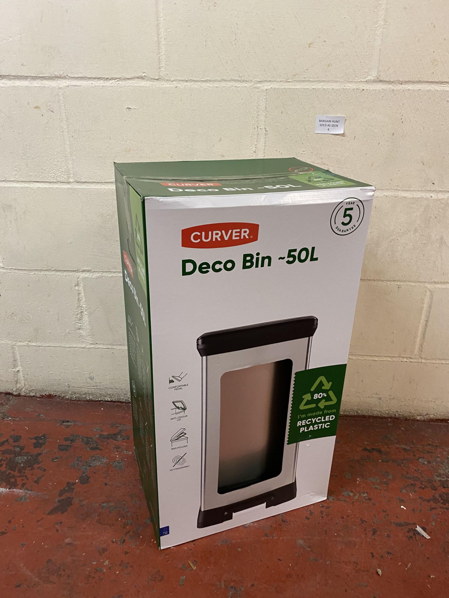 Curver Deco Bin - 50L