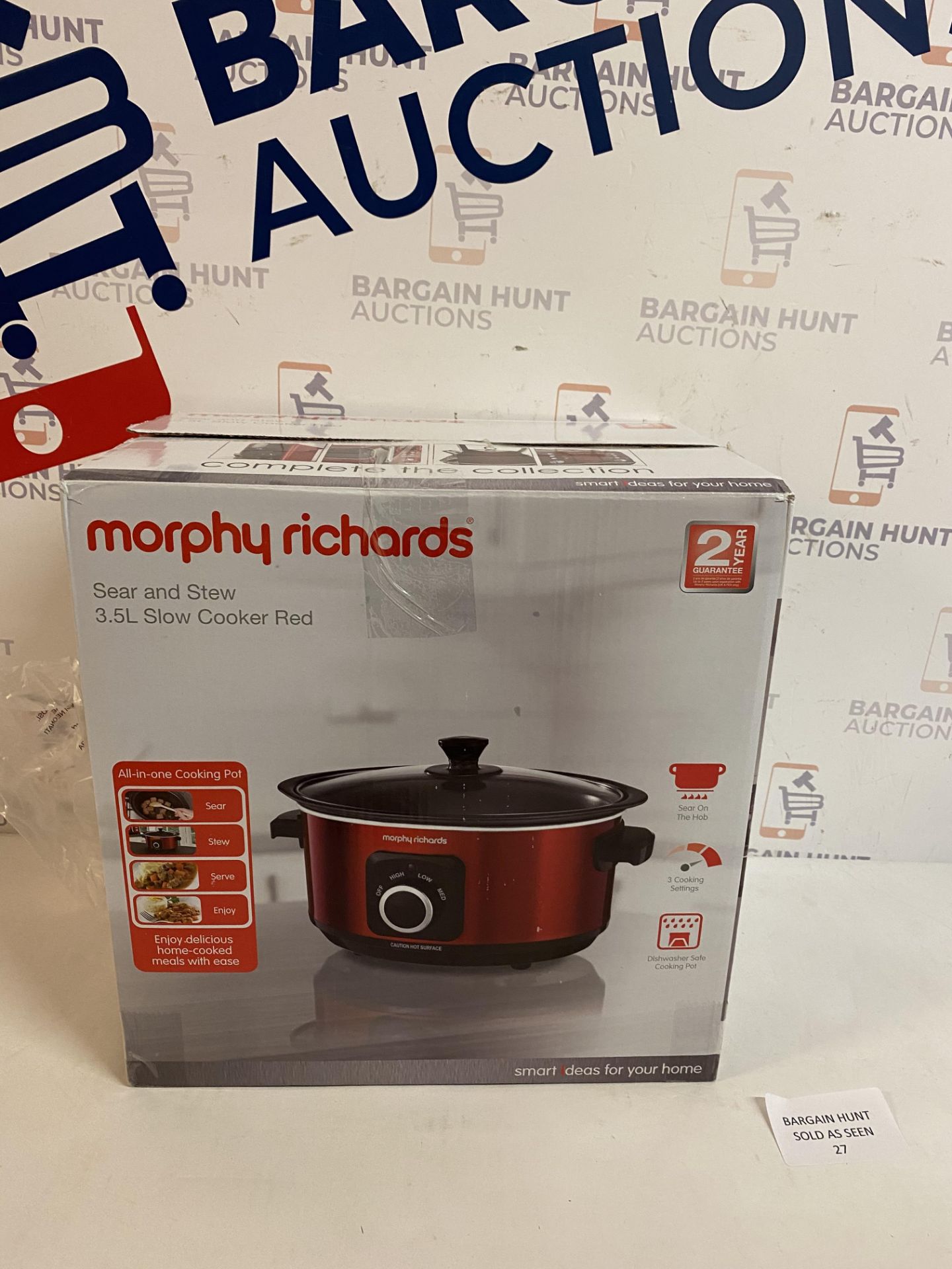 Morphy Richards Sear and Stew Slow Cooker