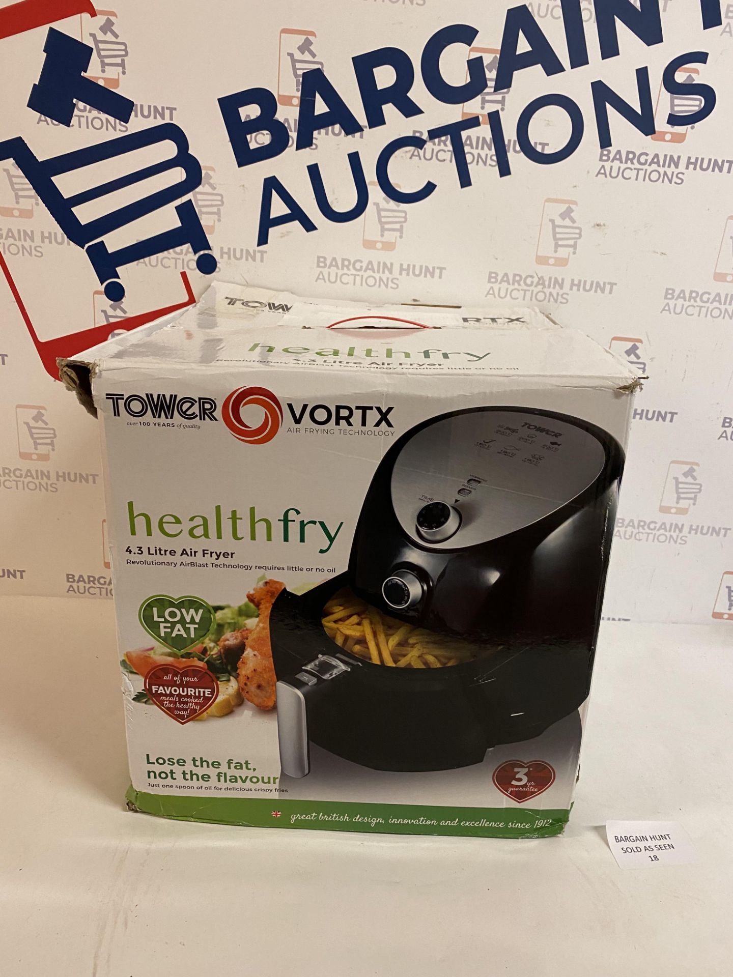 Tower Vortx Healthfry Air Fryer 4.3L