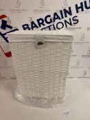 Arpan Medium Resin Laundry Clothes Basket with Lid