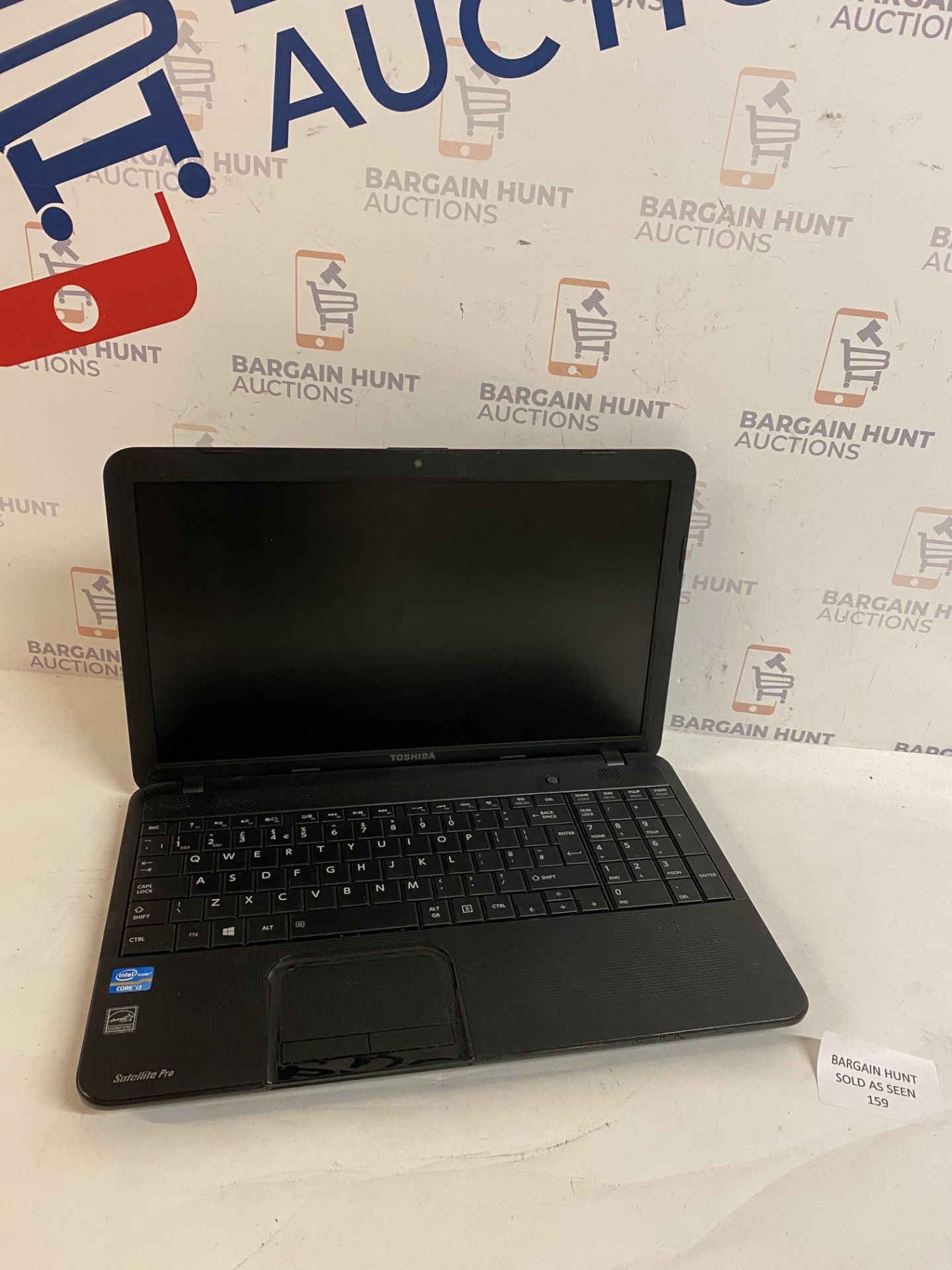 Toshiba Satellite Pro C850 15.6 inch Laptop (no power cable/ charger, cannot test)