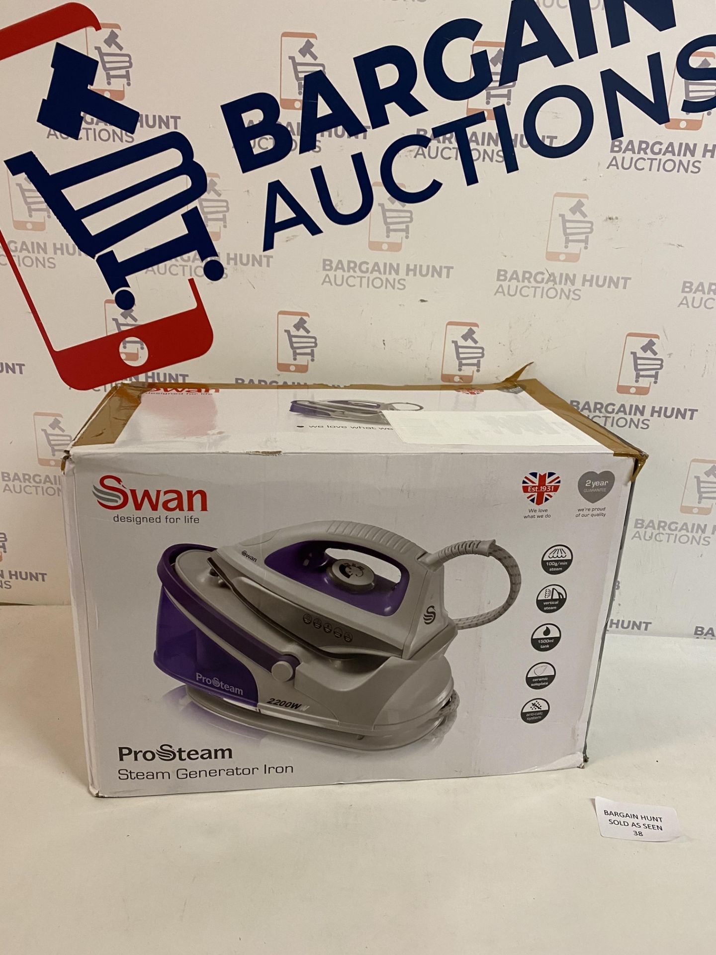 Swan ProSteam Generator Iron RRP £49.99