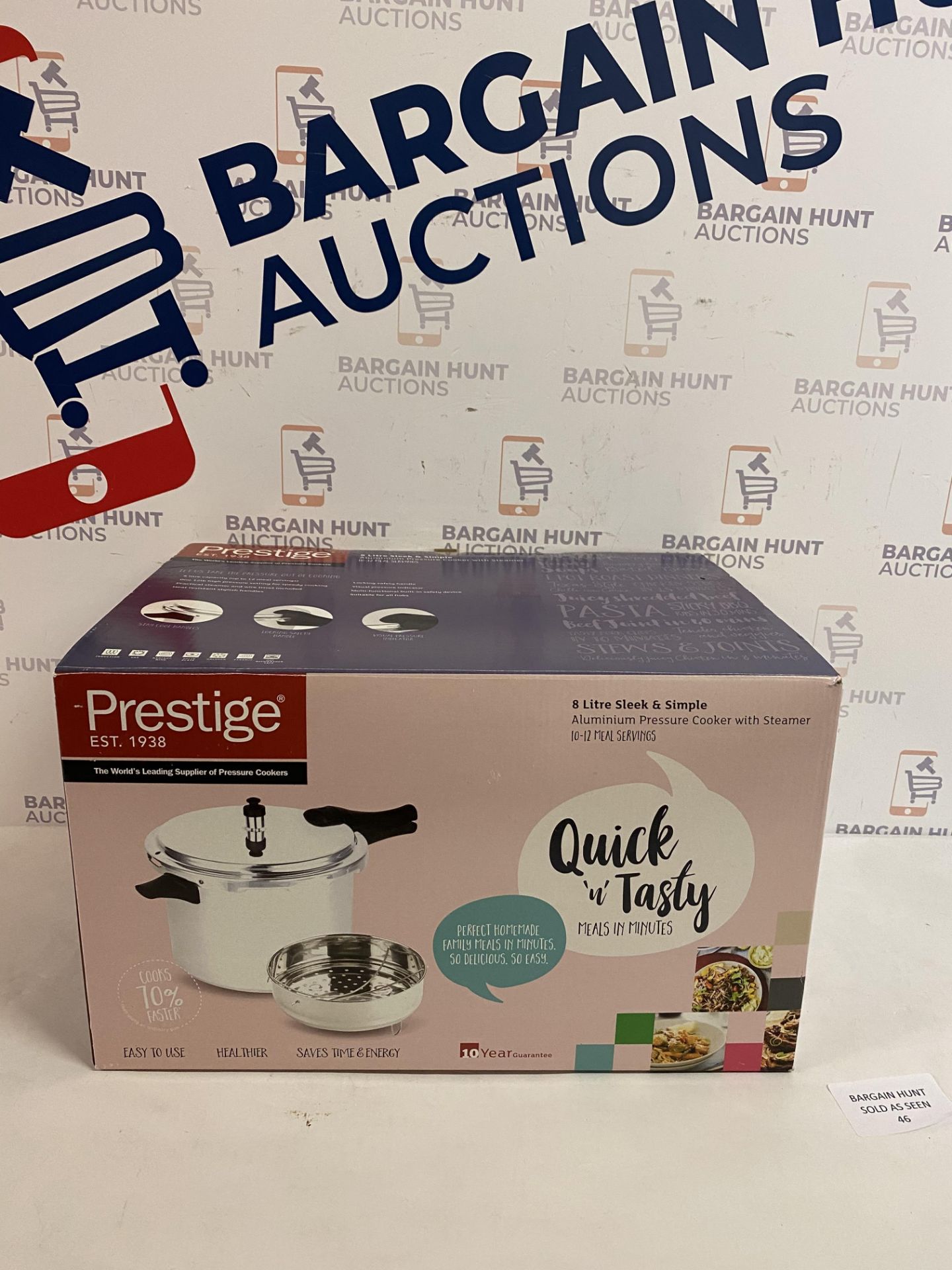 Prestige Pressure Cooker 8L RRP £42