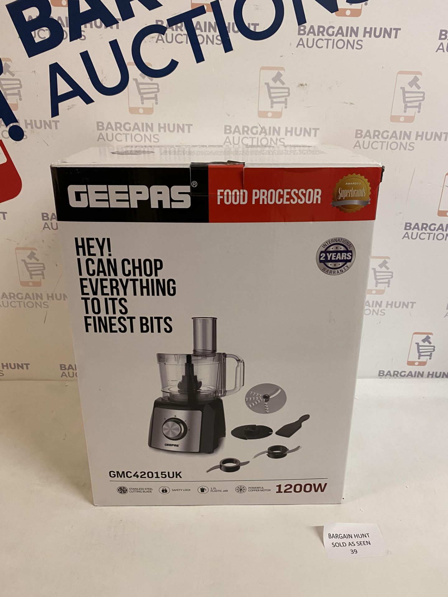 Geepas Compact Food Processor RRP £42