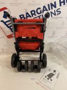 Carlett Practical Deluxe Folding 6 Wheel Swivel Shopping Trolley with Park Brake RRP £49.99