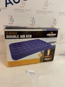 Milestone Camping Flocked Double Air Bed