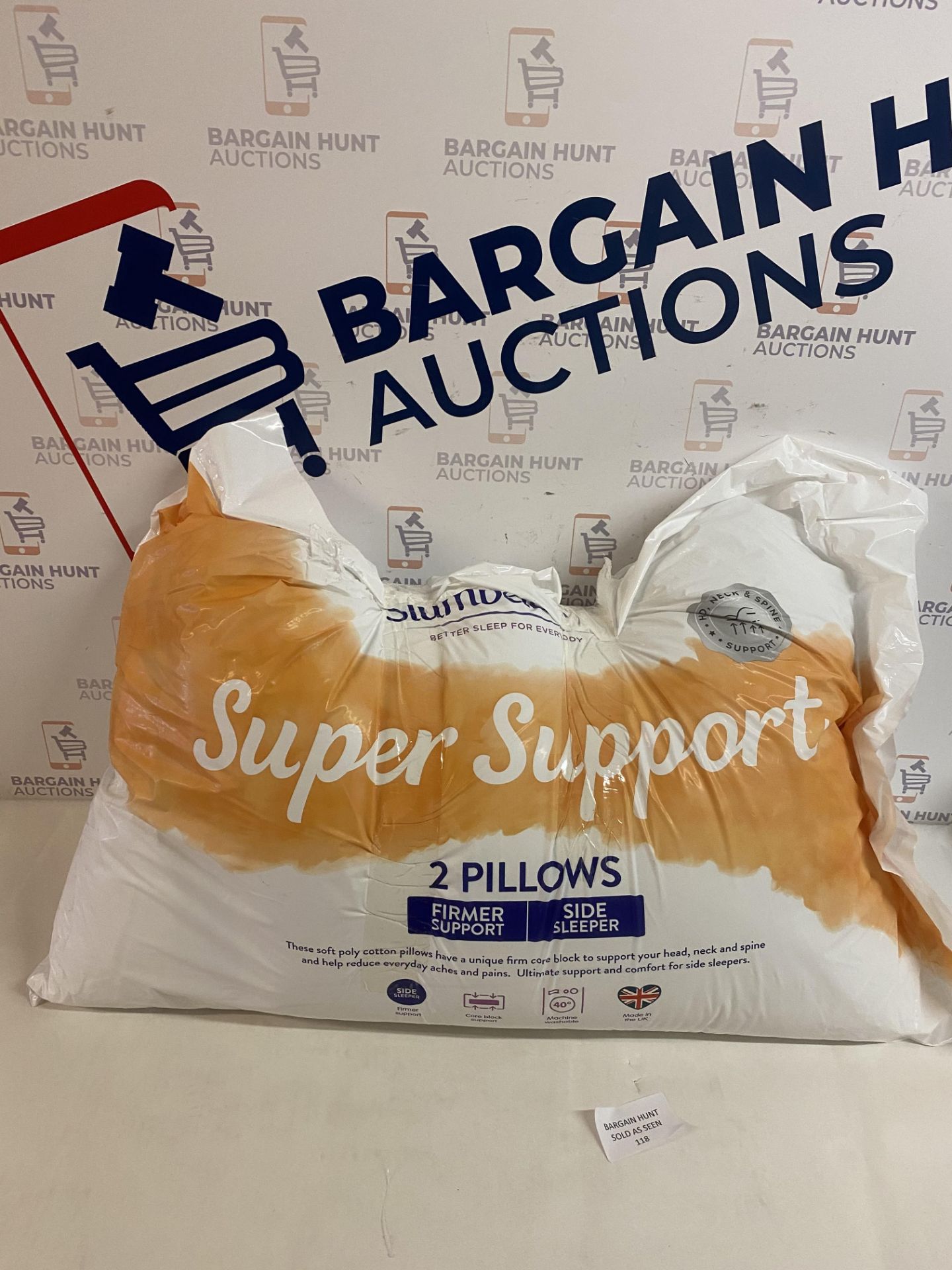 Slumberdown Super Support 2 Pillows