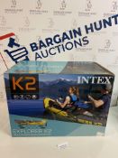 Intex Explorer K2 Two-Person Kayak with Oars + Pump RRP £279