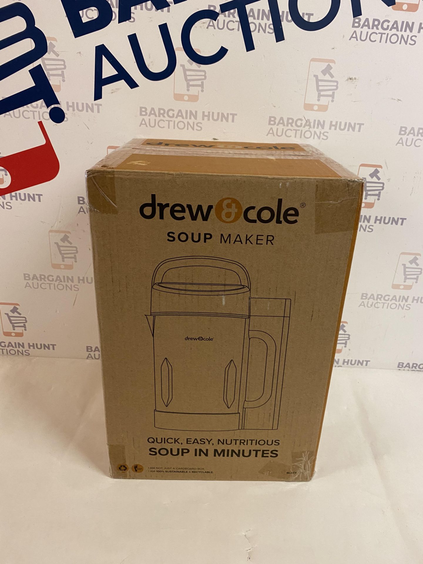 | 1x | Drew&Cole Soup Maker 1.6L - Black | Refurbished | No Online Resale | SKU 5060541516885 |