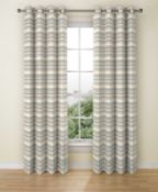 Chenille Triangle Eyelet Curtains RRP £69