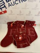 Set of 4 Alphabet Stockings RRP £12.50 Each