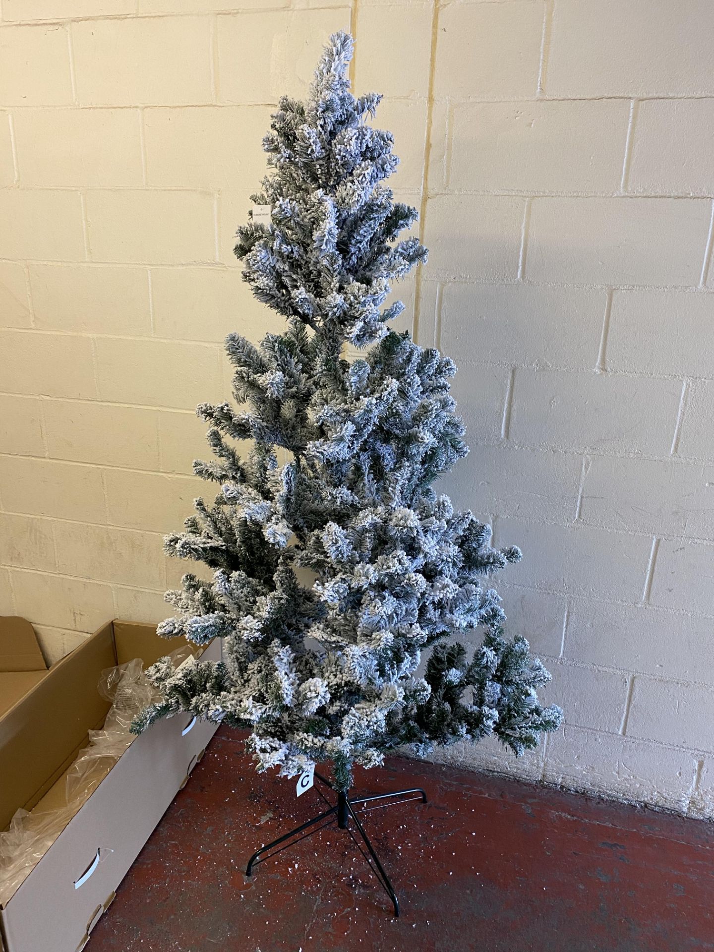 Snowy Large Christmas Tree RRP £149 - Image 2 of 3