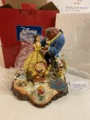Disney Traditions Carved By Heart Beauty and The Beast Figurine RRP £60