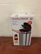 Morphy Richards Chroma Square Sensor Bin, 50L RRP £50