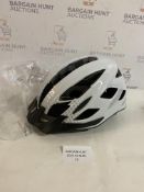 Fisherman Adult Urban Bicycle Helmet, LANO White, S/M 52-60