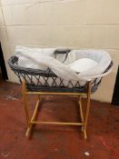 Baby Moses Basket with Stand