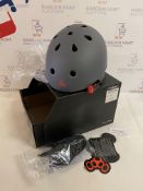 Triple 8 Brainsaver EPS Unisex's Rubber Helmet, XS/S