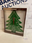 Brand New Twins Christmas Tree Quartz Wall Clock