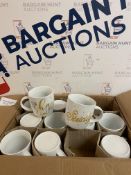 Brand New Kinnerton BBC Strictly Come Dancing Cha Cha Mugs, Box of 36 Mugs RRP £6.95 Each