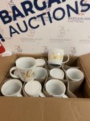 Brand New Kinnerton BBC Strictly Come Dancing Cha Cha Mugs, Box of 36 Mugs RRP £6.95 Each