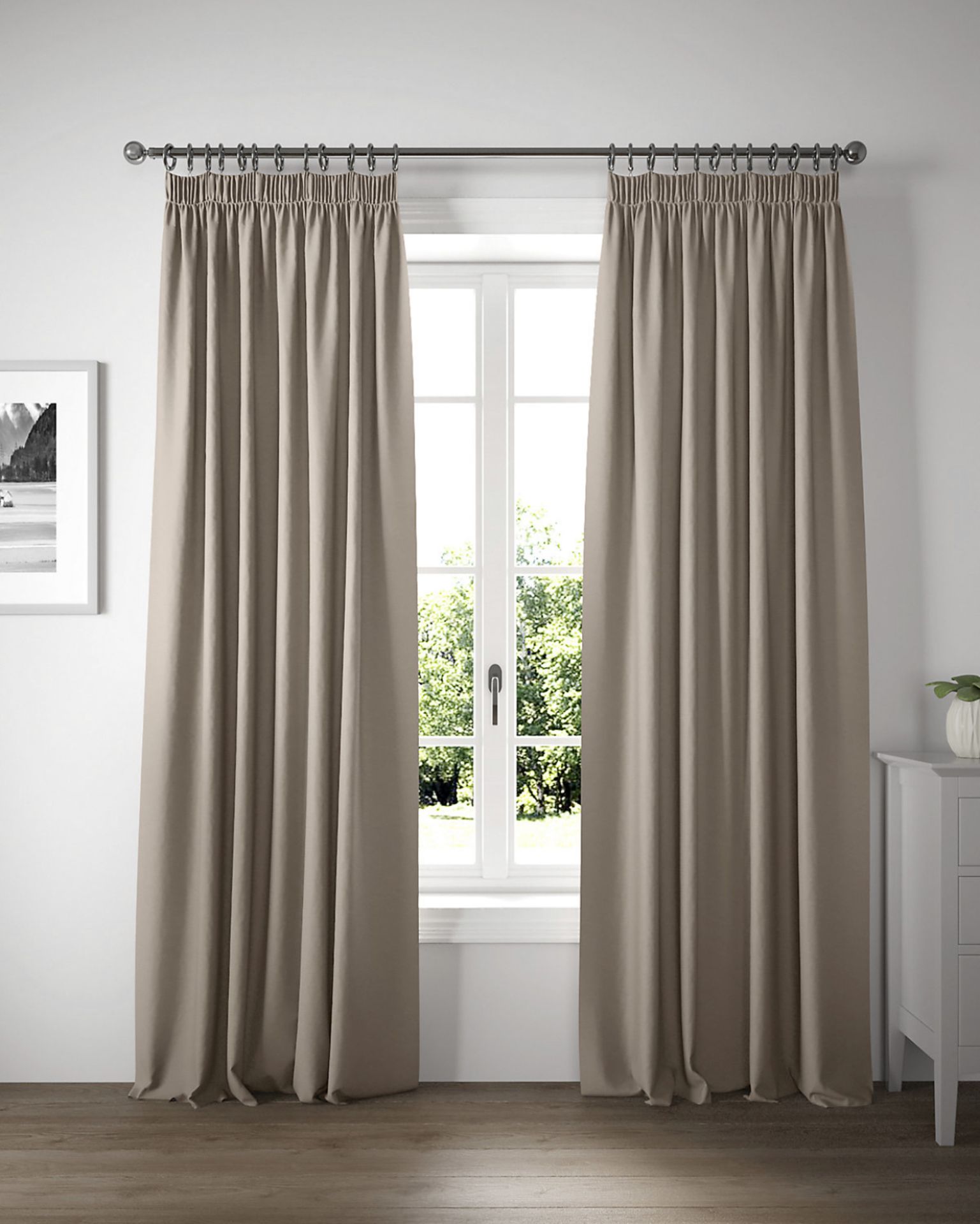 Thermal Pencil Pleat Blackout Curtains RRP £79