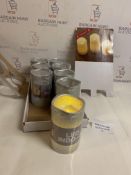 Brand New Flameless LED Battery Operated Candles, 8 pack