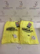 Brand New Vizwear Hi Viz Safety Over Trousers Work Wear Bottoms Pants XL, Set of 2