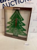 Brand New Twins Christmas Tree Quartz Wall Clock