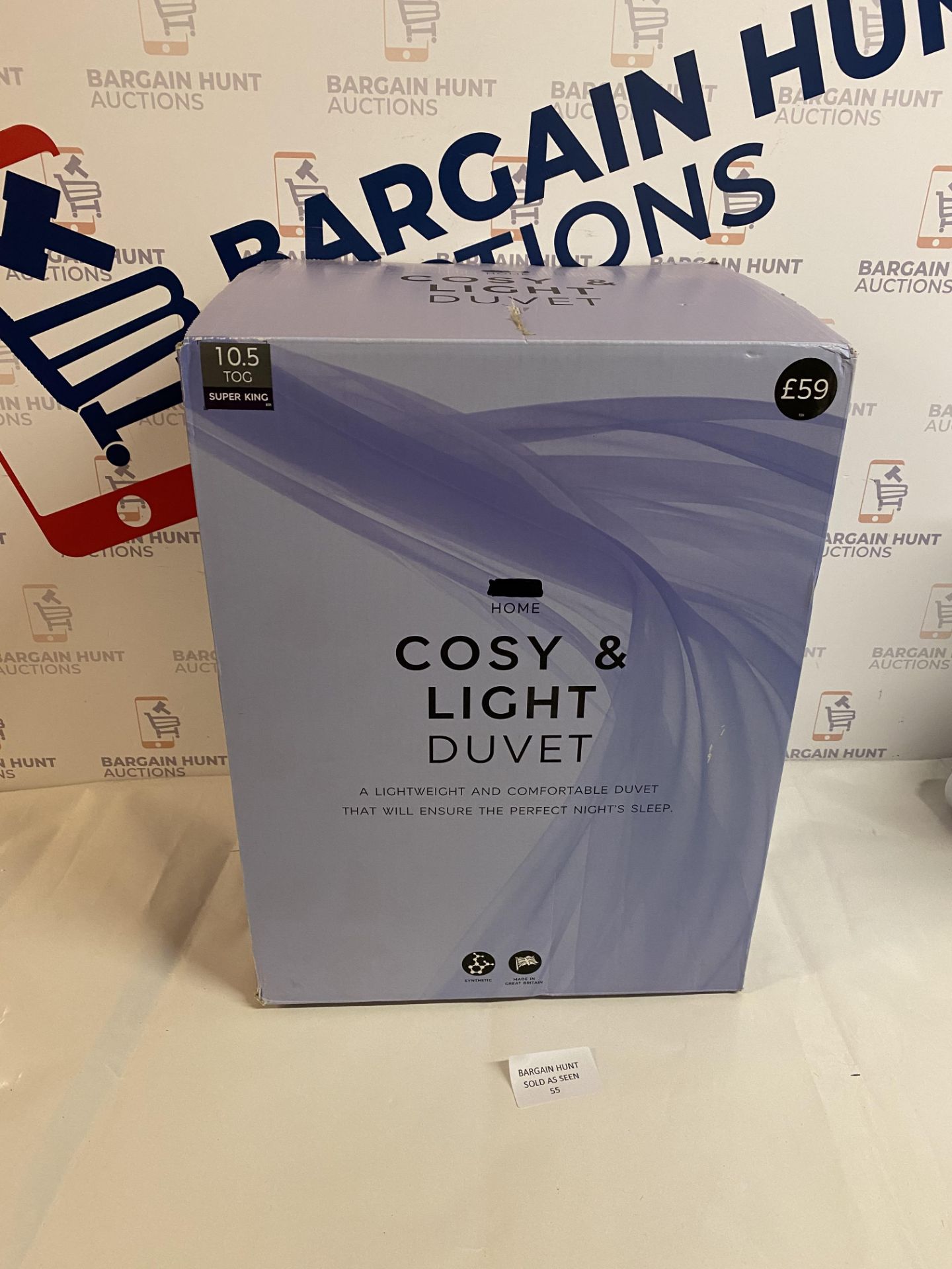 Cosy & Light 10.5 Tog Duvet, Super King RRP £59